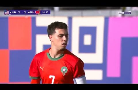 ملخص مباراة المغرب وامريكا 3-1 اليوم | اهداف المغرب وامريكا اليوم | تأهل تاريخي لاسود الاطلس