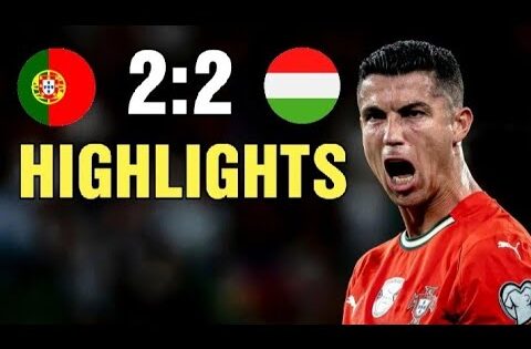 Portugal vs Hungary 2-2 Highlights & All Goals (World Cup Qualification) Portugal Hungary 2025 HD