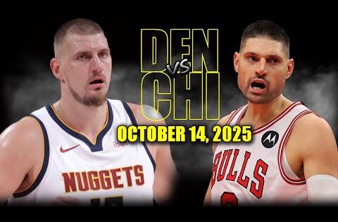 Denver Nuggets vs Chicago Bulls Full Game Highlights – October 14, 2025 | NBA Preseason