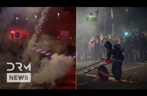 Massive Pro-Palestinian Rally Rocks Italy Before Football Match | DRM News | AC1F