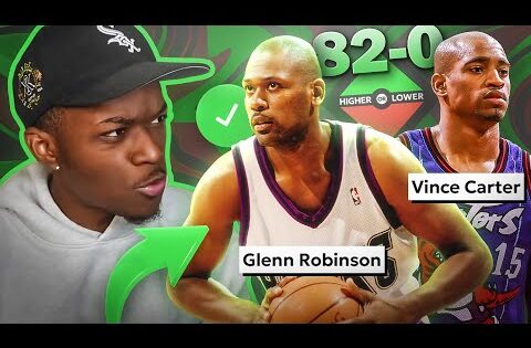 I Played NBA Higher or Lower To Go 82-0