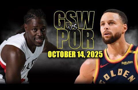 Golden State Warriors vs Portland Trail Blazers Full Game Highlights – October 14, 2025 | Preseason