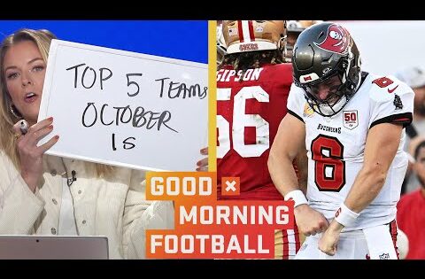 Good Morning Football: Top 5 Teams in tNFL, Sterling Shepard Joins Show, Believe in the Bears?