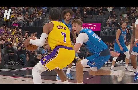 Gabe Vincent welcomes Cooper Flagg to the NBA 😬