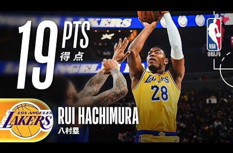 【八村塁】連続9得点を含む19得点の活躍🔥