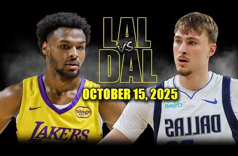 Los Angeles Lakers vs Dallas Mavericks Full Game Highlights – October 15, 2025 | NBA Preseason