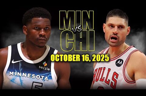 Minnesota Timberwolves vs Chicago Bulls Full Game Highlights – October 16, 2025 | NBA Preseason
