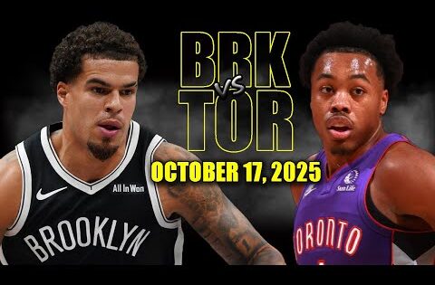 Brooklyn Nets vs Toronto Raptors Full Game Highlights – October 17, 2025 | NBA Preseason