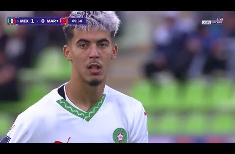 ملخص مباراة المغرب والمكسيك 0-1 اليوم | اهداف مباراة المغرب والمكسيك اليوم | المغرب والمكسيك