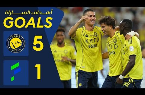أهداف مباراة النصر 5 – 1 الفتح | دوري روشن السعودي 25/26 الجولة 5 AlNassr Vs AlFateh Goals