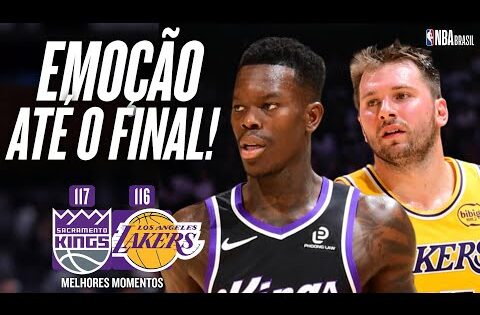 KINGS vencem os LAKERS em final de jogo INSANO – Melhores Momentos