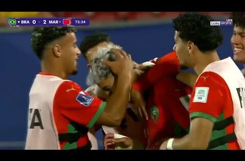 ملخص مباراة المغرب والبرازيل 2-1 اليوم | اهداف مباراة المغرب والبرازيل | اهداف المغرب اليوم