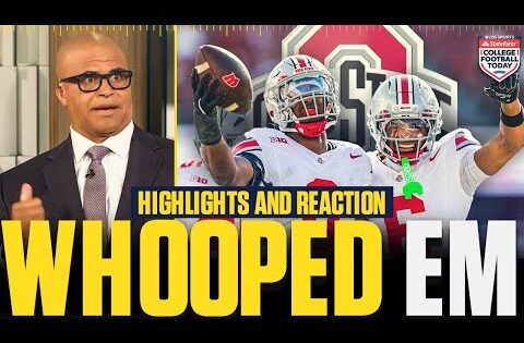 Ohio State manhandles Wisconsin, 34-0 | Instant Reaction | College Football Today