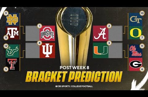 College Football Playoff Projections AFTER WEEK 8: Miami still on top of the ACC, 4 SEC teams in
