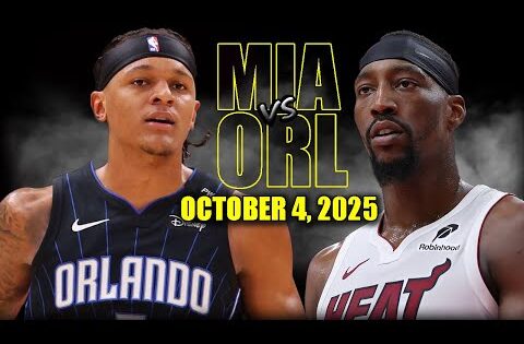 Miami Heat vs Orlando Magic Full Game Highlights – October 4, 2025 | NBA Preseason