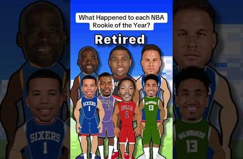 What happened to each NBA Rookie of the Year after LeBron?  #nba