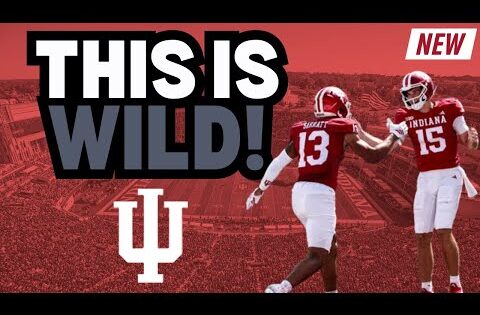 Indiana Football Just Got A Double Dose of HISTORICALLY Good News!