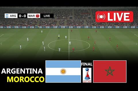 Argentina U20 vs Morocco U20 | Fifa U20 World Cup 2025 | Full Match Video Game Simulation