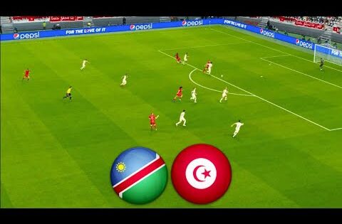 بث مباشر مباراة  تونس ضد ناميبيا  تصفيات كأس العالم إفريقيا 2026  | PES Gameplay